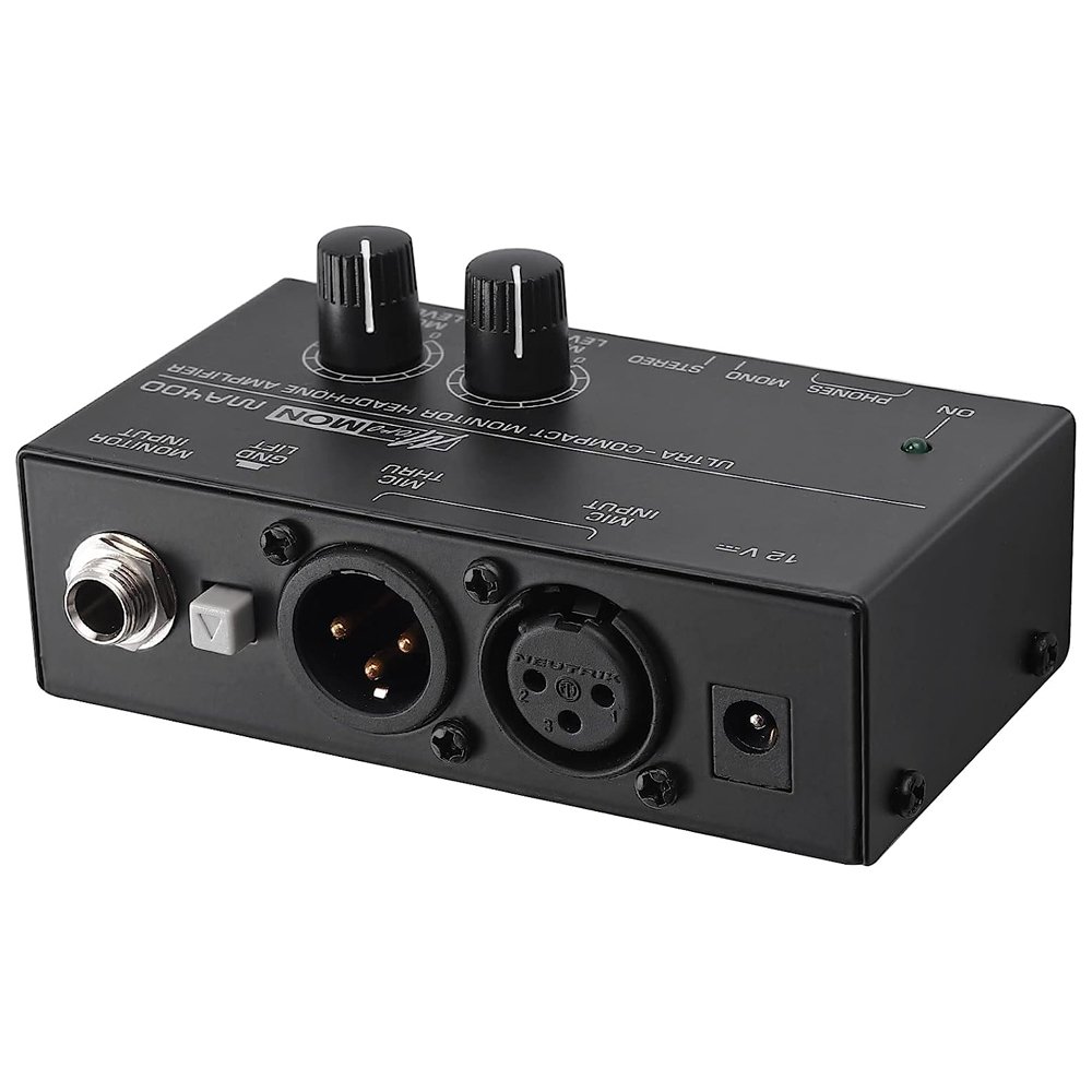 Amplificador de Auriculares para Monitor Behringer MA400