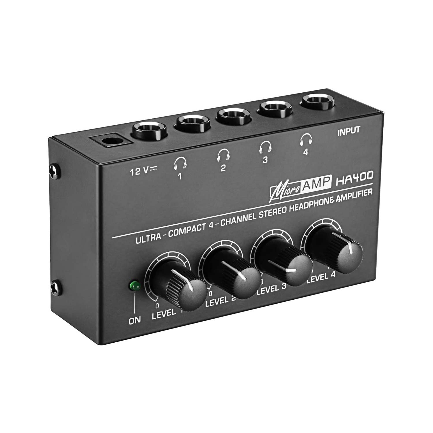 Amplificador de 4 Audifonos MicroAMP Behringer HA400