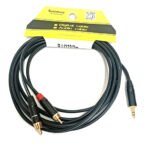 Cable Estéreo 3.5 mm a RCA de 2m Soundking BJJ323