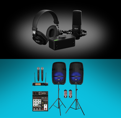 Combos y Packs de Equipos de Audio y Sonido