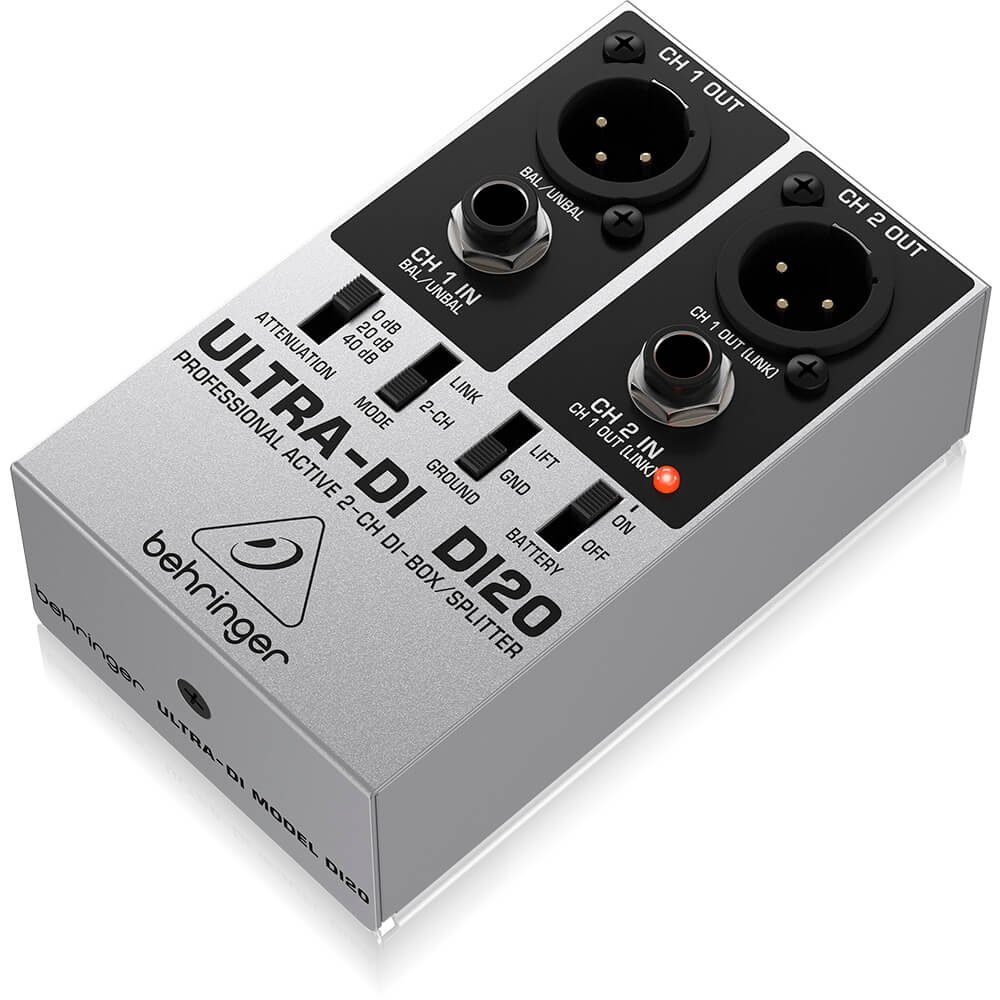 Caja Directa de 2 canales Behringer Ultra-DI DI20