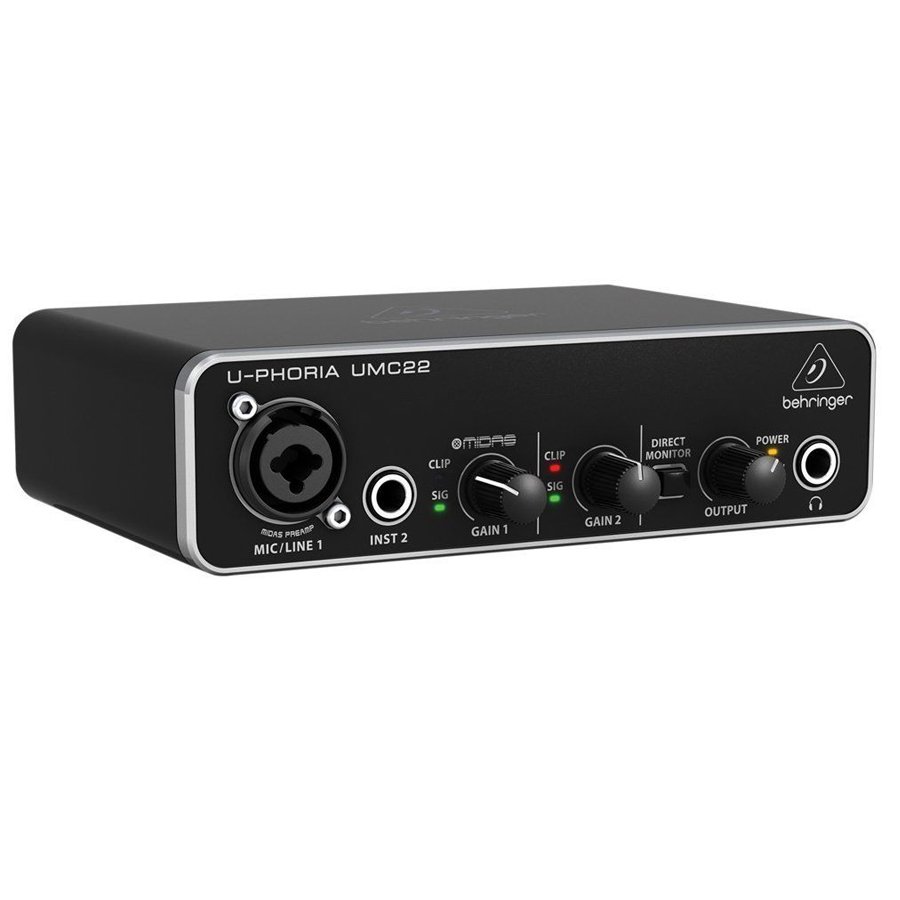 Interfaz de Audio USB Behringer U-Phoria UMC22