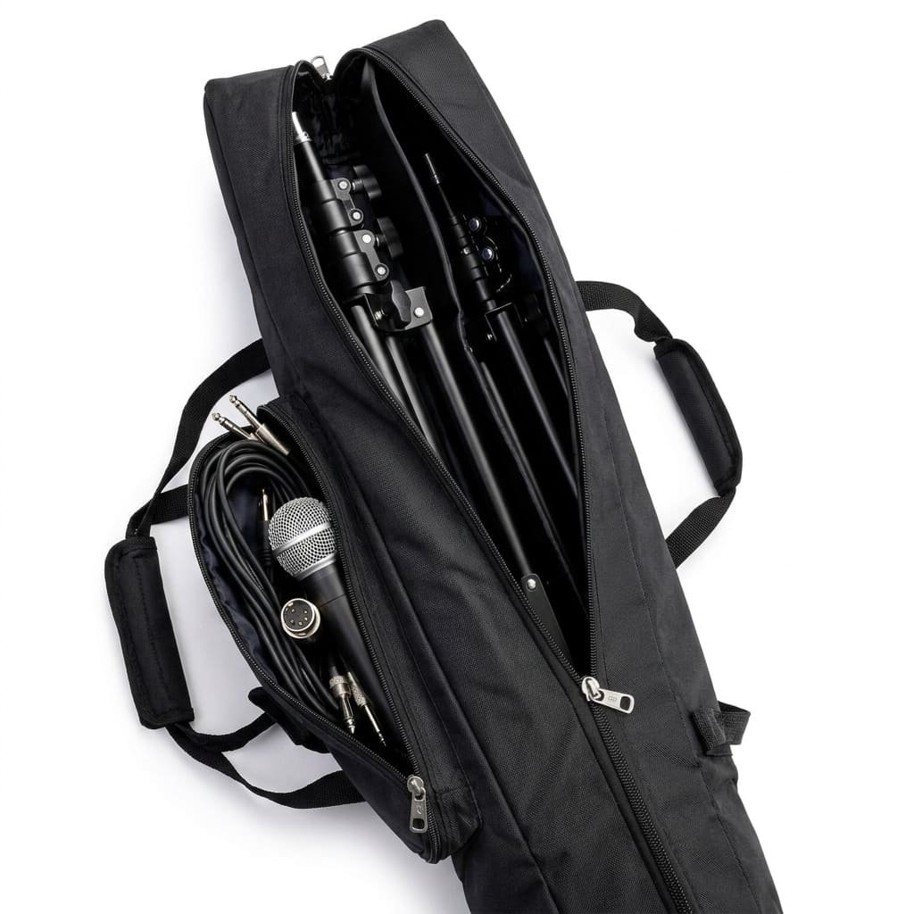 Funda de Lona para 2 Pedestales de Micrófono Witrox WF2PM - Imagen 3
