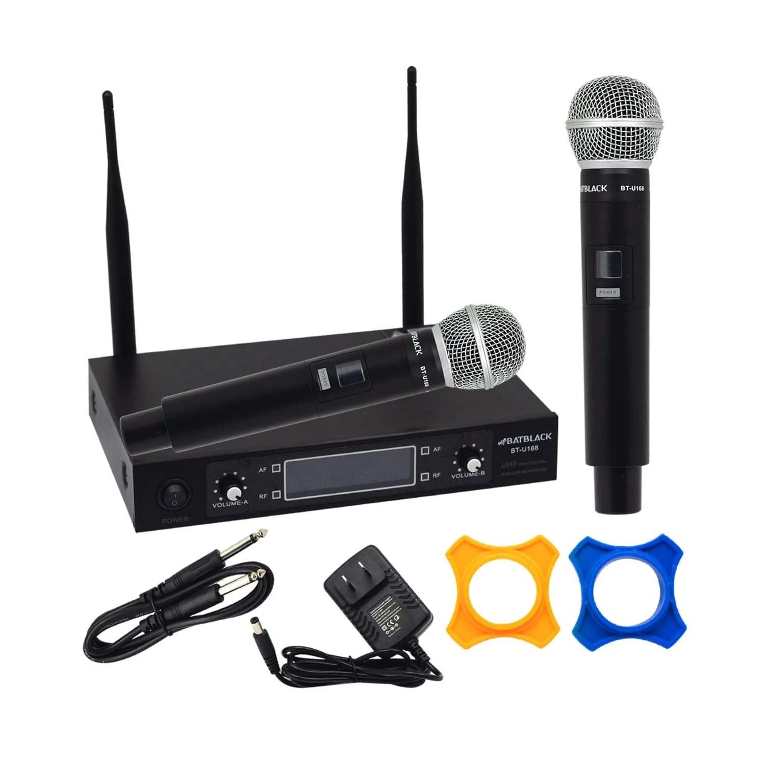 Micrófono inalámbrico Batblack UHF 50m-BT-U168