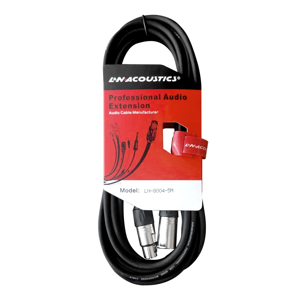Cable XLR L&N-Acoustics LN-8004-5M 5 metros - Imagen 2