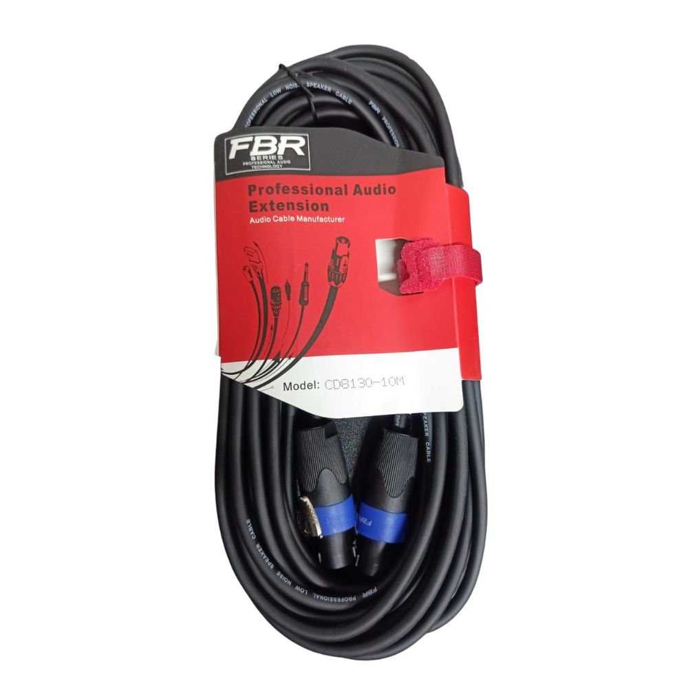 Cable de audio Speakon de 10m FBR CD8130-10M - Imagen 2