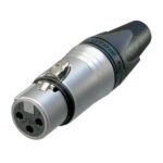 Neutrik NC3FXX Conector XLR Hembra 3 Pines Níquel