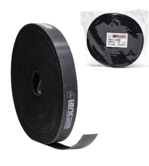 Cinta Velcro Autoadhesiva 20m x 20mm Lancom LC-AN020