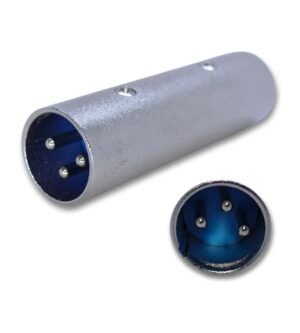 Adaptador XLR Macho a Macho 3 Pines  Full Max ZZ-YSR2011
