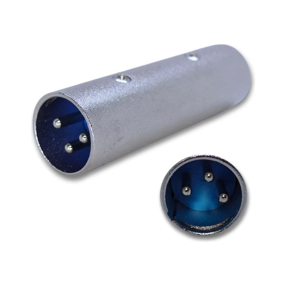 Adaptador XLR Macho a Macho 3 Pines  Full Max ZZ-YSR2011
