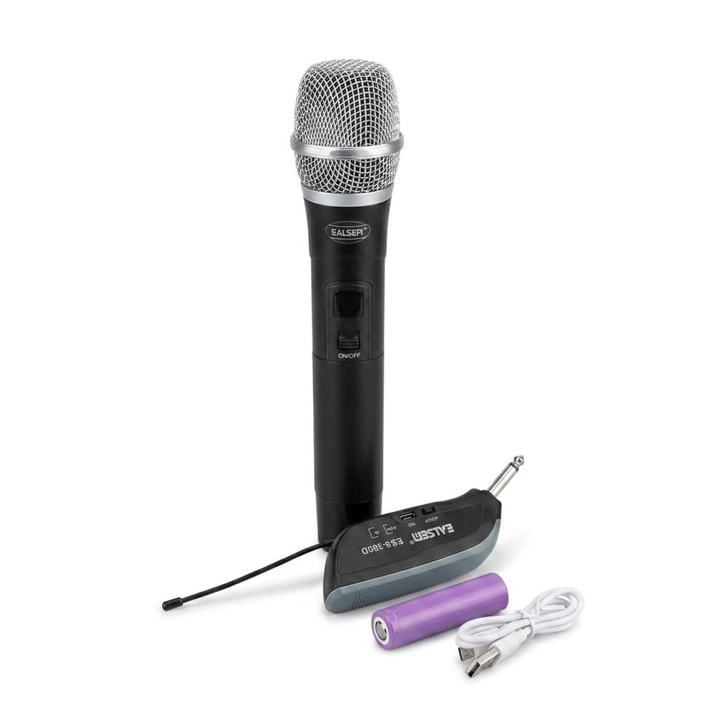 Ealsem ES-380D Micrófono Inalámbrico UHF de Mano - Imagen 2