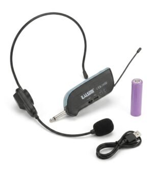 Ealsem ES-380D Micrófono Inalámbrico UHF de Vincha
