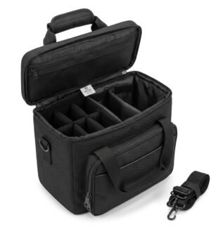 Witrox Maleta de 6 microfonos cables y Accesorios