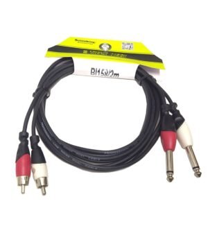 Cable 2 Plug 6.3mm a 2 RCA 6M Soundking BJJ208/6M