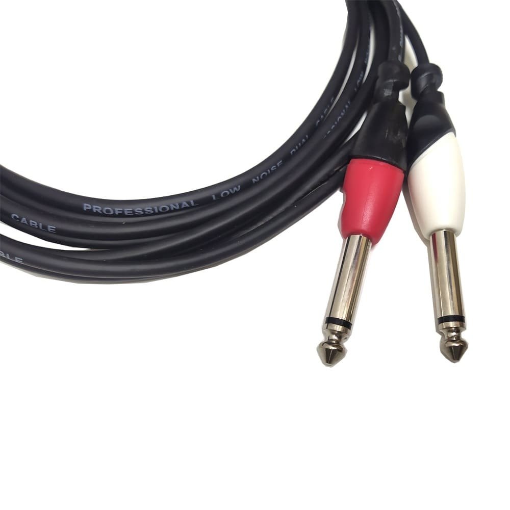 Cable 2 Plug 6.3mm a 2 RCA 6M Soundking BJJ208/6M - Imagen 3