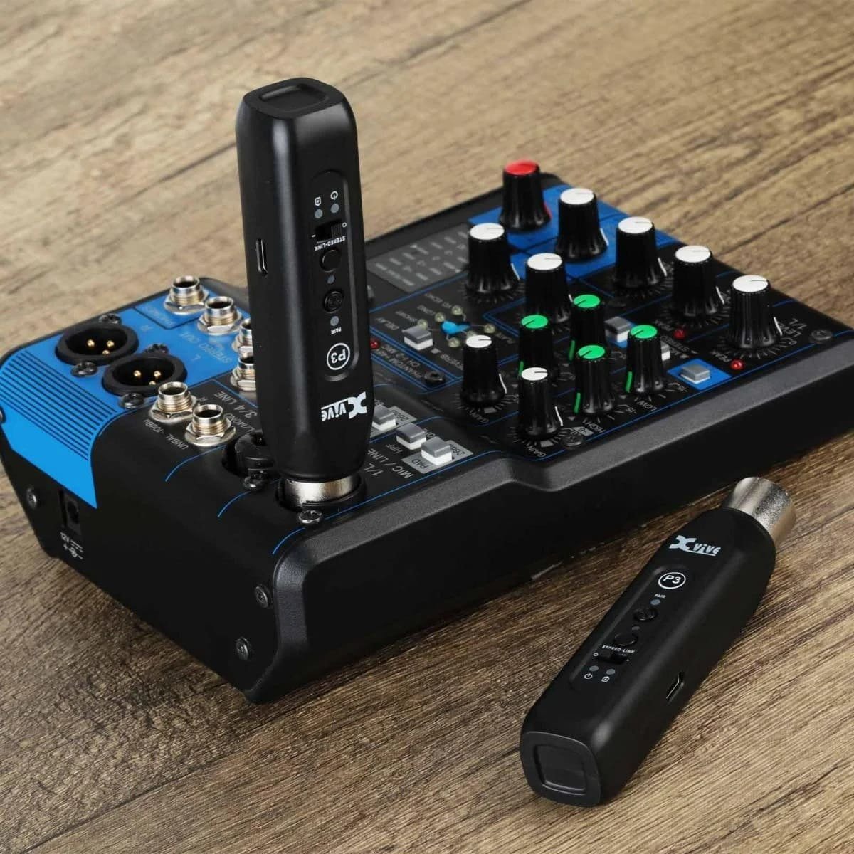 Xvive P3D Par de receptores Bluetooth XLR estéreo - Imagen 2