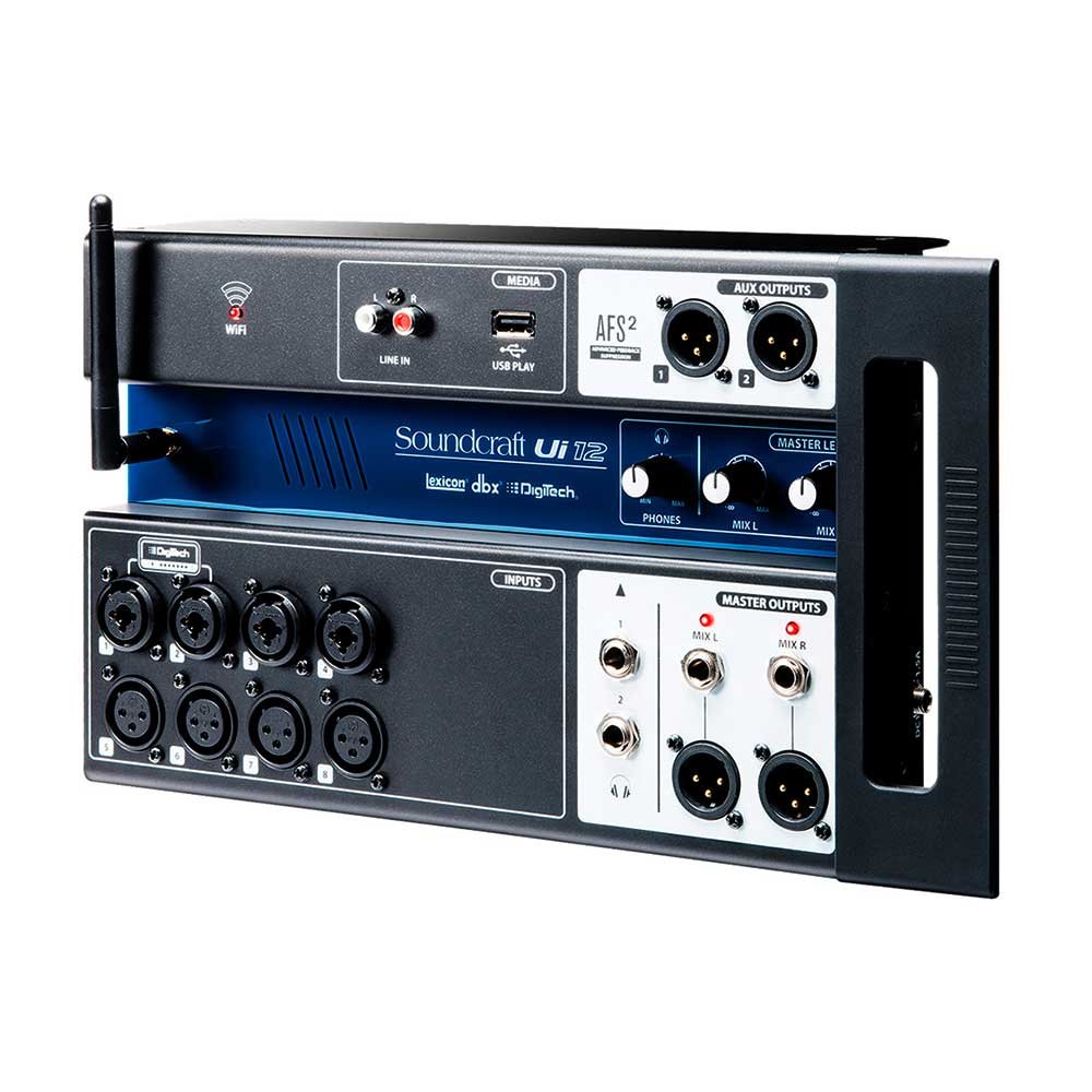Soundcraft Ui12 – Mezclador digital Wi-Fi de 12 canales - Imagen 2